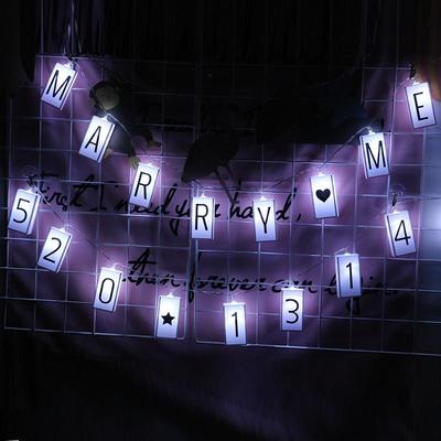 Snug & Styled Customizable LED Letter Light String With Letter Cards For Parties & Room Decor Customizable LED Letter Light String With Letter Cards For Parties & Room Decor