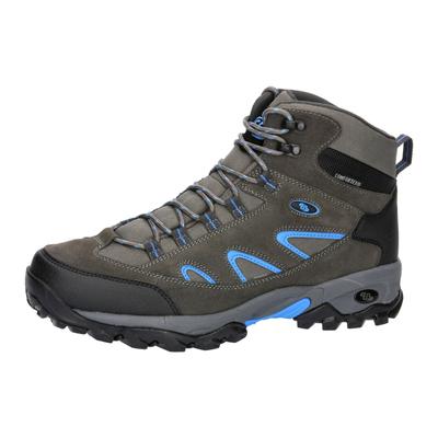 Trekkingschuh BRÜTTING "Trekkingstiefel Nevada", Herren, Gr. 47, grau, Veloursleder, Schuhe Trekkingschuh