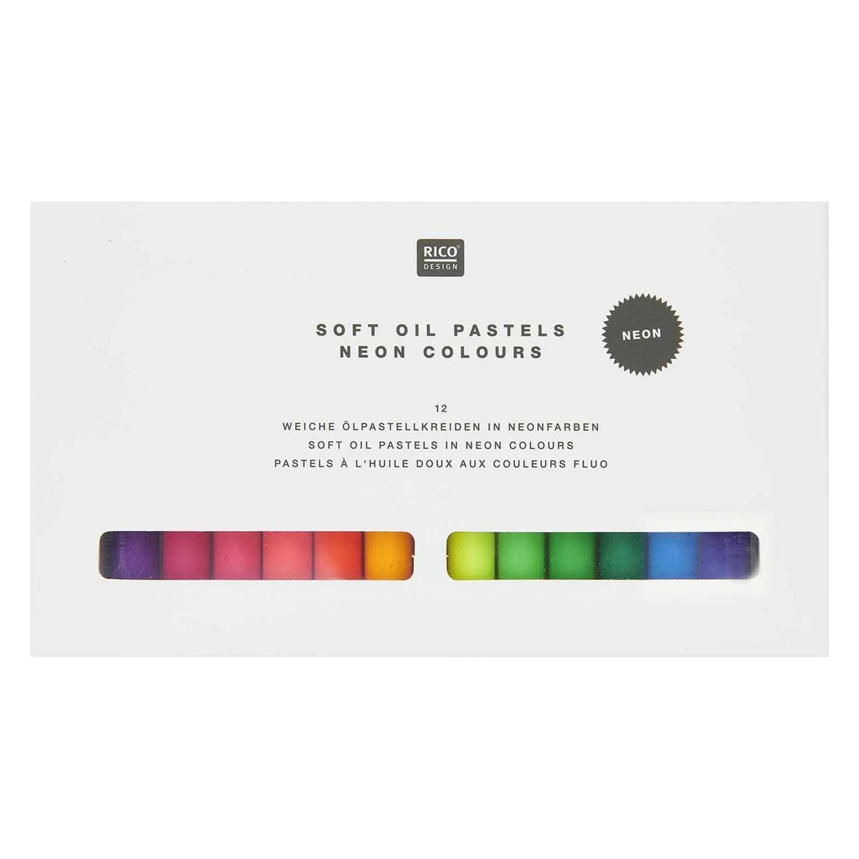 Rico Design Ölpastellkreide Neonfarben.800032 (12x) (41278186)
