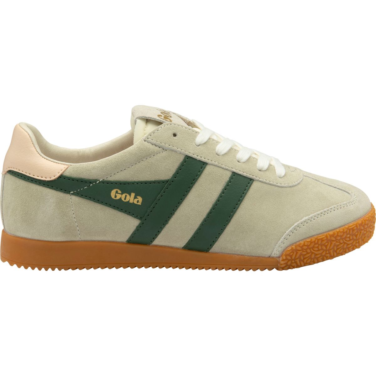 Gola Elan Sneaker Women wheat/evergreen/pearl pink (FN) 41 CLB538-FN-41-wheatevergreenpearlpink