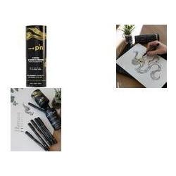 Uni-ball Fineliner uni pin, 9er Köcher wasserbeständige, pigmentierte Tinte, Kappe mit Metall-Clip (9x) (TUBE PIN/9 002)