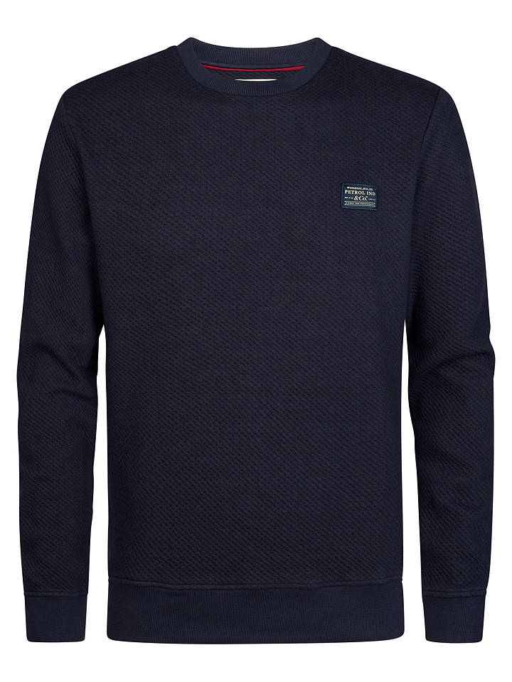 Petrol Industries Sweatshirt in Dunkelblau - 3XL