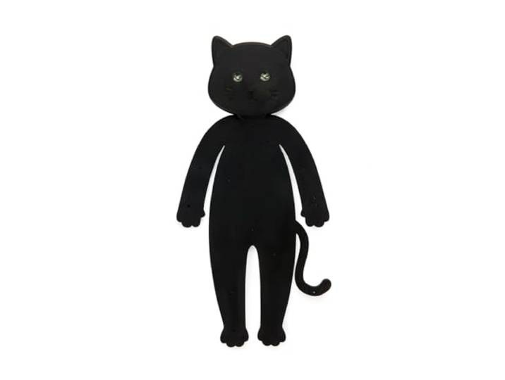Balvi Leeslamp Meow kleur zwart De ogen van de kat lichten van silicone 24 cm
