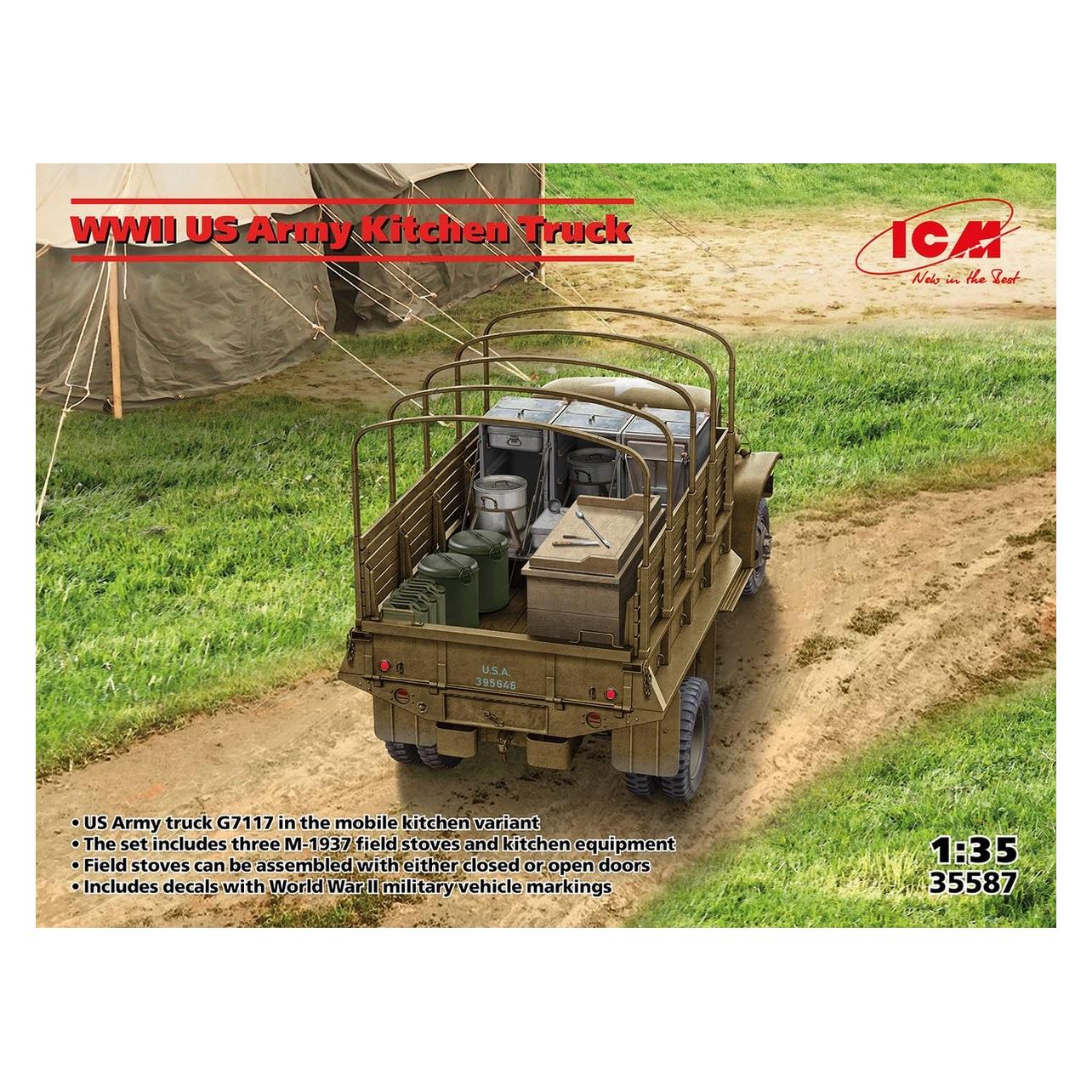 ICM WWII US Army Kitchen Truck (35587)