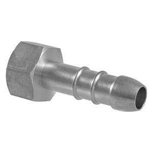 Tdm Brass FEMALE HOSE NIPPLE LPG 1/2IN X10 NICKEL (Schlauchverbinder, 10 mm) (33048444)