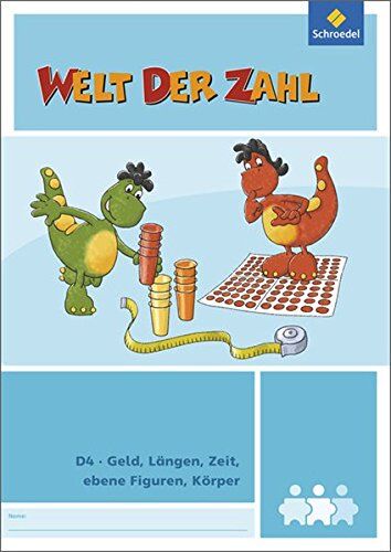 Hans-Dieter Rinkens - Welt der Zahl - I-Materialien: Geld, Längen, Zeit, ebene Figuren, Sachrechnen (D4) - Preis vom 15.10.2026 23:06:25 h