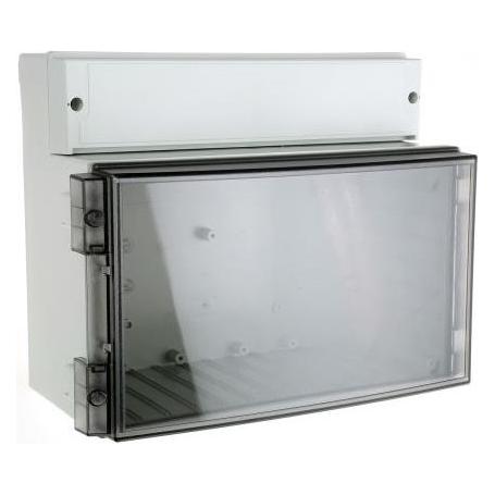 Fibox 2-tlg. Box, get. Abdeck., 280x219x156mm (Gehäuse) (PC25/22-3)