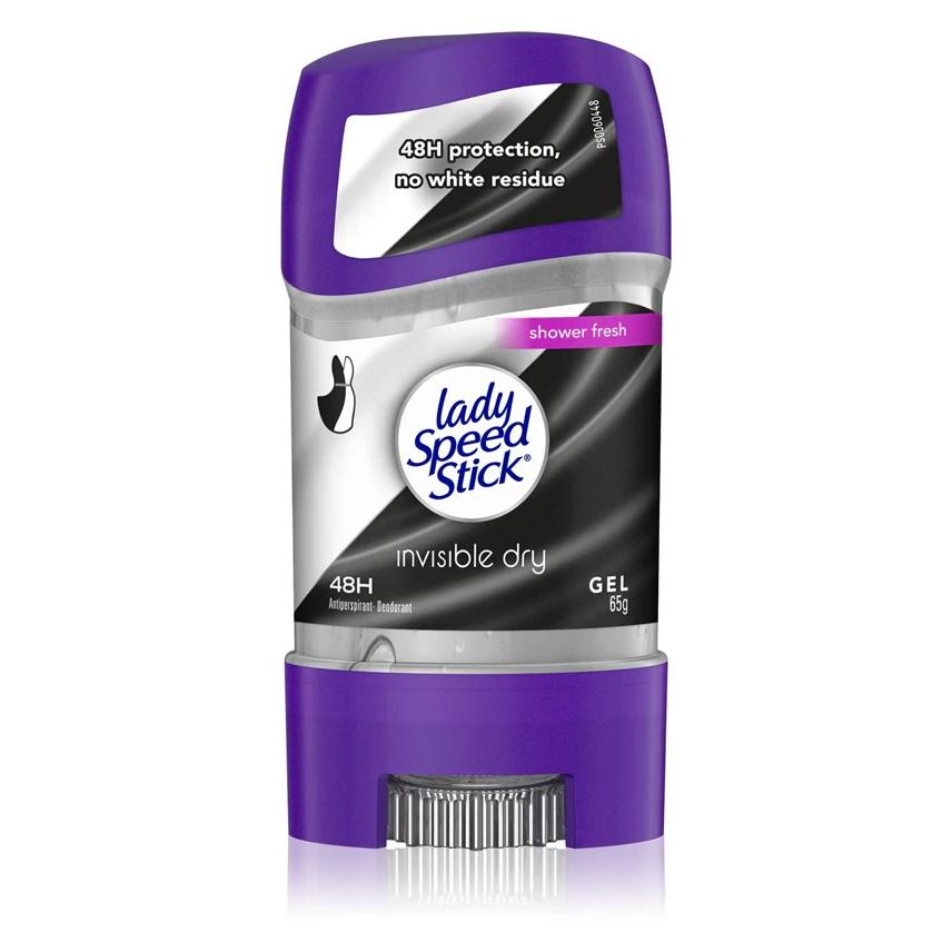 Lady Speed Stick Dezodorant w żelu Invisible Dry 48H 65 g (65 g) (58789501)