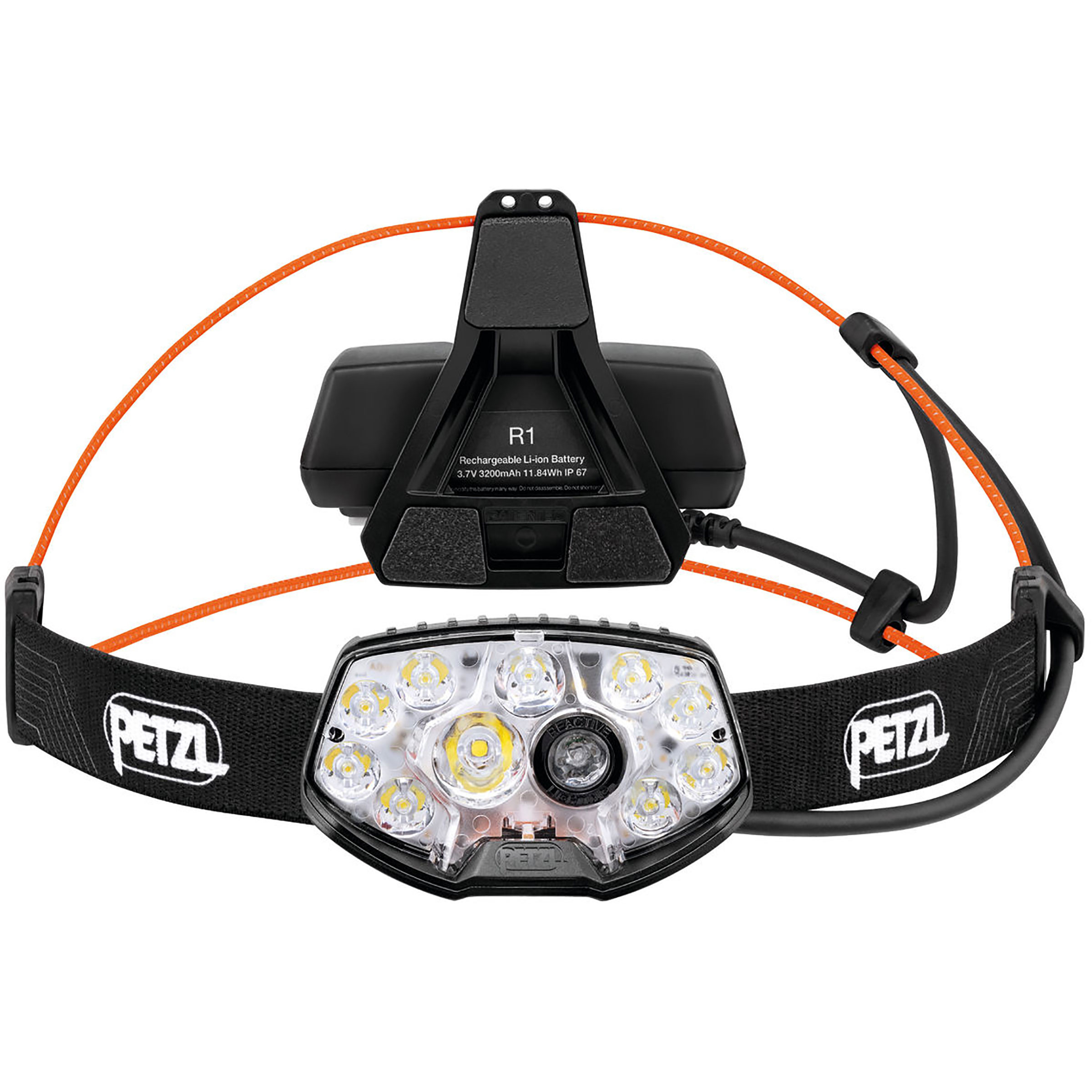 Petzl Nao RL Stirnlampe Stirnlampen schwarz Bergsteigen