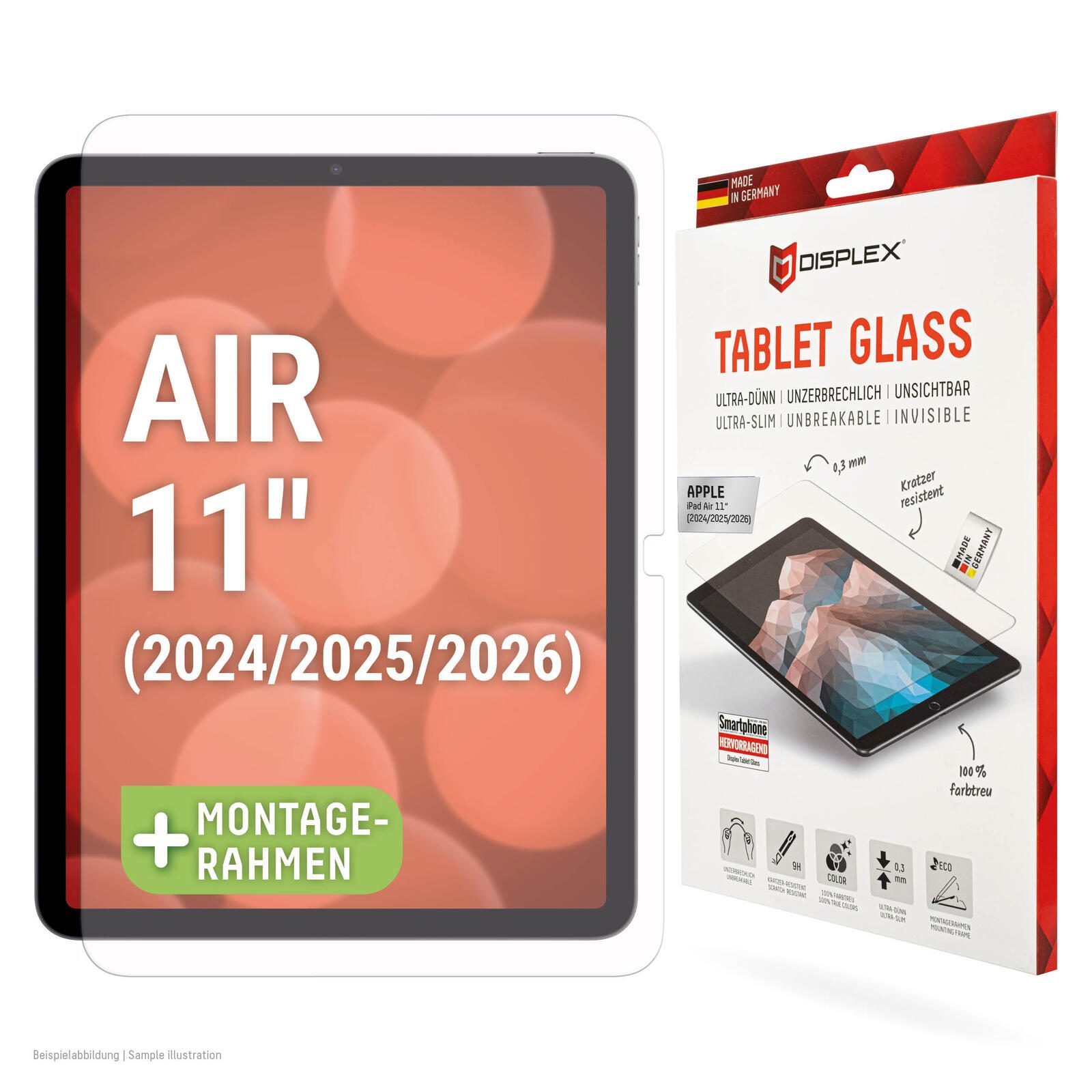 DISPLEX Tablet Schutzfolie iPad Air 11" (2024/2025/2026) 01962