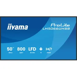 iiyama ProLite LH5066UHSB-B1AG Digital Signage Display 125,8 cm (50")