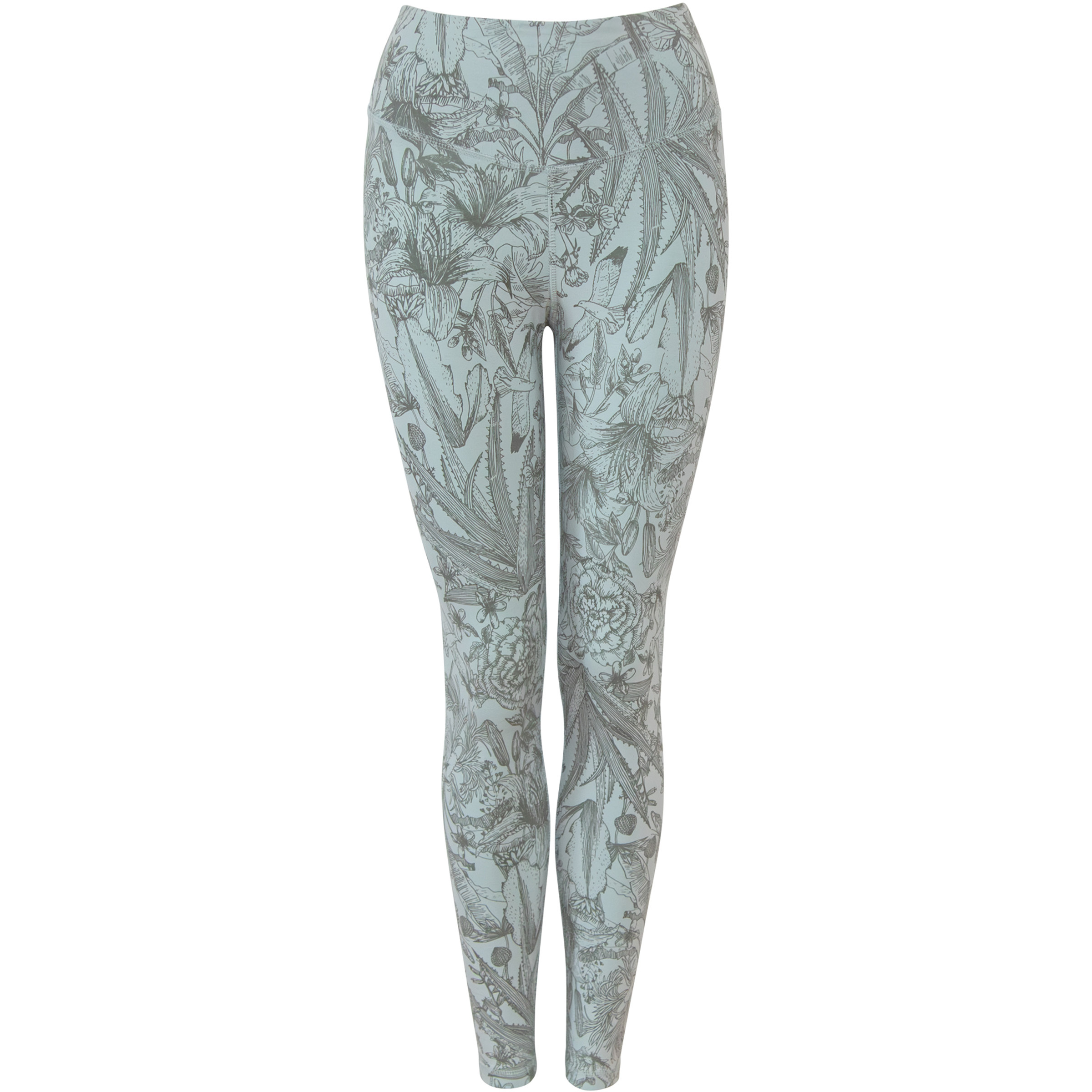 Jaya Cali Tights Damen Yogahose gruen Größe S Yoga Hautfreundlich
