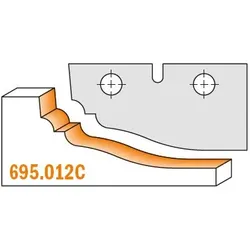 CMT Profilmesser C (Paar) für 694.012 HW - C695.012C