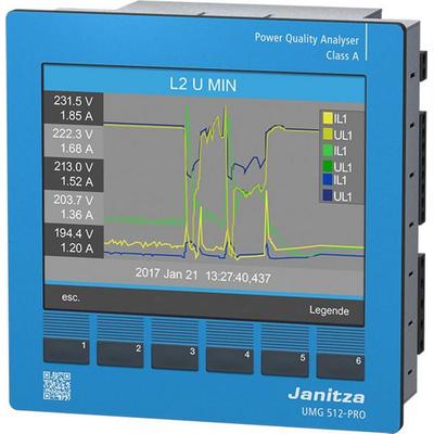 Janitza UMG 512-PRO Spannungsqualitäts-Analysator