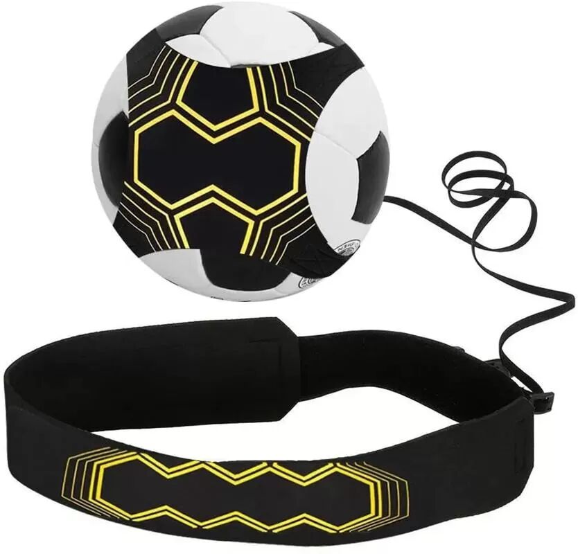 INF Elastischer Trainingsgurt für Fußball Gelb / Schwarz