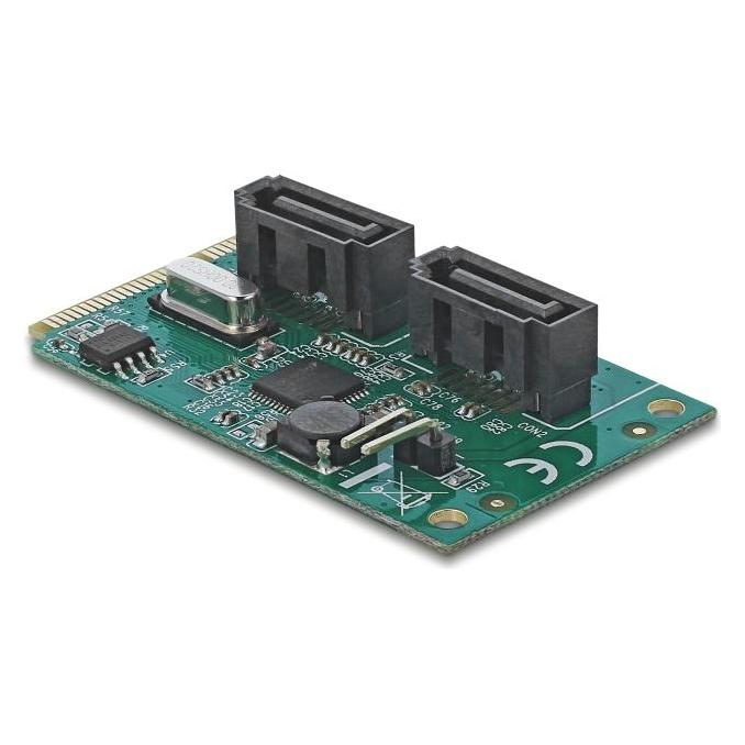 Delock Mini PCIe Konverter zu 2 x SATA mit RAID (95264)