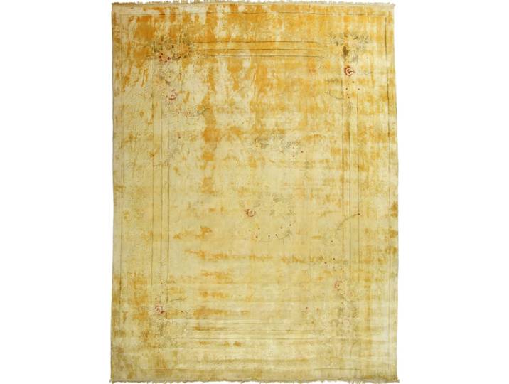 China Seide Colored Teppich 269x357 Handgeknüpft Modern Orientteppich Seide