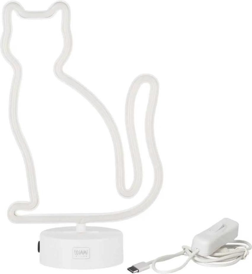 Legami It's A Sign kattafel lamp, zilver