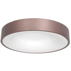 Steinhauer LED Deckenleuchte RINGLEDE, Ø 48cm, 40W 2700K 3600lm, direkt / indirekt, dimmbar, bronze STE-2563BR