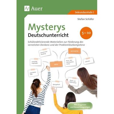 Mysterys Deutschunterricht 5-10, Geheftet von Stefan Schäfer, Auer Verlag in der AAP Lehrerwelt GmbH, 978-3-403-08375-7