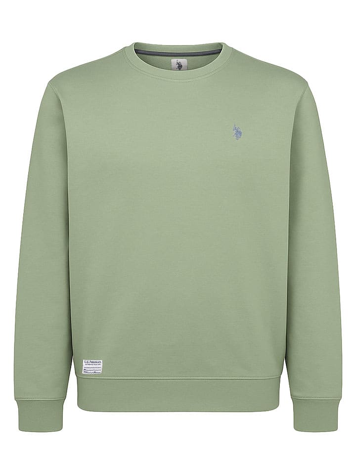U.S. Polo Assn. Sweatshirt in Grün - XXL