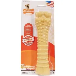 Nylabone Dura Chew Pindakaas Voor Harde Bijters Hypoallergeen (Kauspielzeug Hund), Hundespielzeug