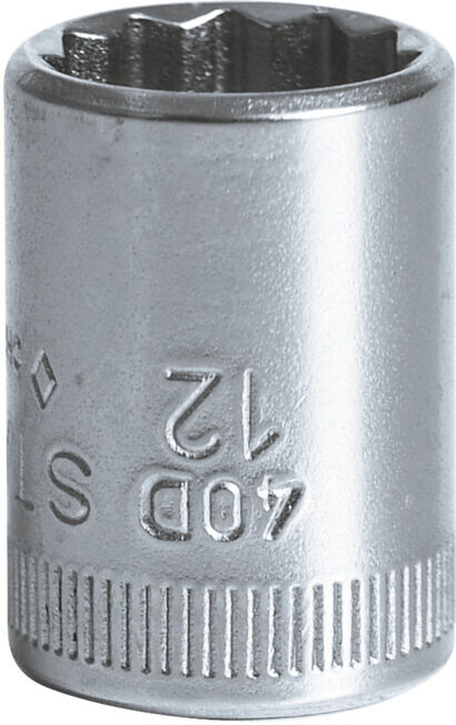 STAHLWILLE Douille 12 pans, 1/4 pouce 12 mm (01030012)