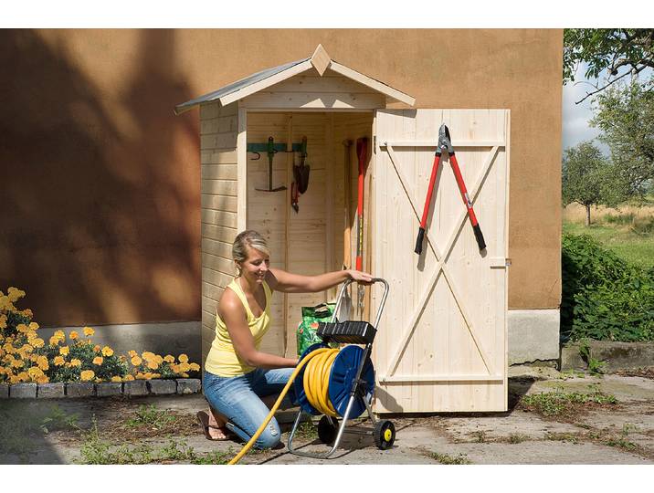 Weka Garten- und Terrassenschrank 351 Gr. 1 85 × 83 × 196 cm