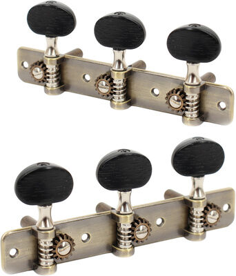 Höfner H61/C100 Steel String Tuners Schwarze Flügel