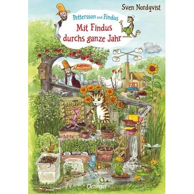 Pettersson und Findus. Mit Findus durchs ganze Jahr, Gebundene Ausgabe von Eva-Lena Larsson,Kennert Danielsson, Verlag Friedrich Oetinger GmbH,