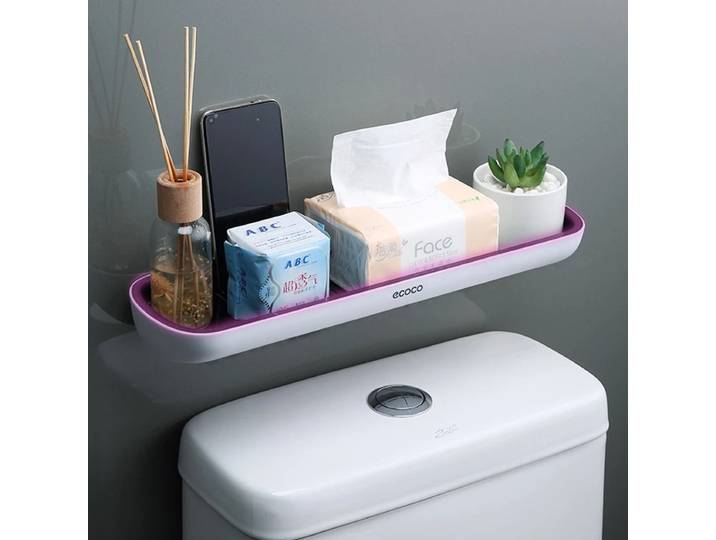 HOShelf-Rangement de toilette mural sans poinçon, Rangement de cuisine T1, Évaluation, Accessoires ménagers