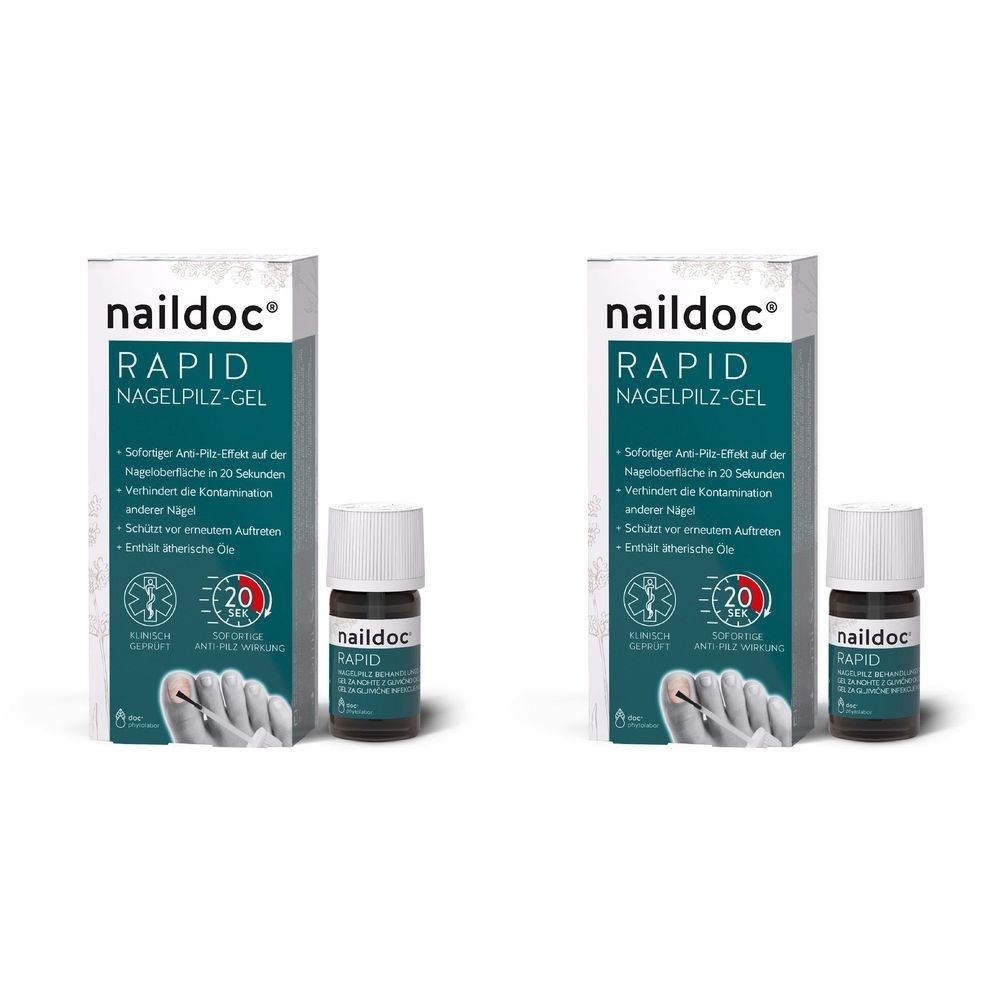 Naildoc Rapid Nagelpiz Behandlungs-Gel 2x 2x5 ml Gel