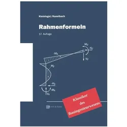 Rahmenformeln, Fachbücher von Werner Haselbach, Adolf Kleinlogel