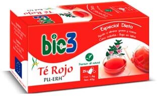Bio3 BIE3 TE ROJO PU-ERH 25 Infusiones de 1,8g