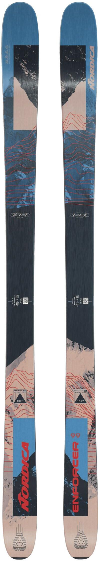Nordica  - Pack Ski Enforcer 99 - 179 + 11.0 Tp 100mm Black Anthracite - Ski