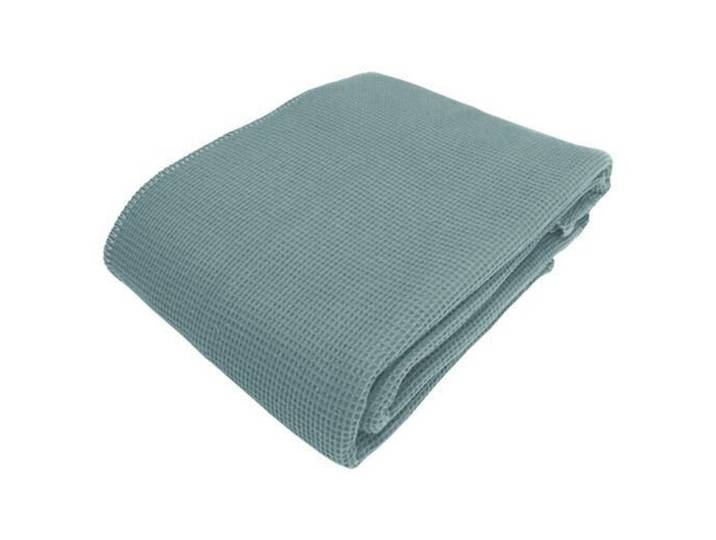 Living Home Wohndecke Pique tinte Baumwolle 150 x 210 cm - Wohndecke