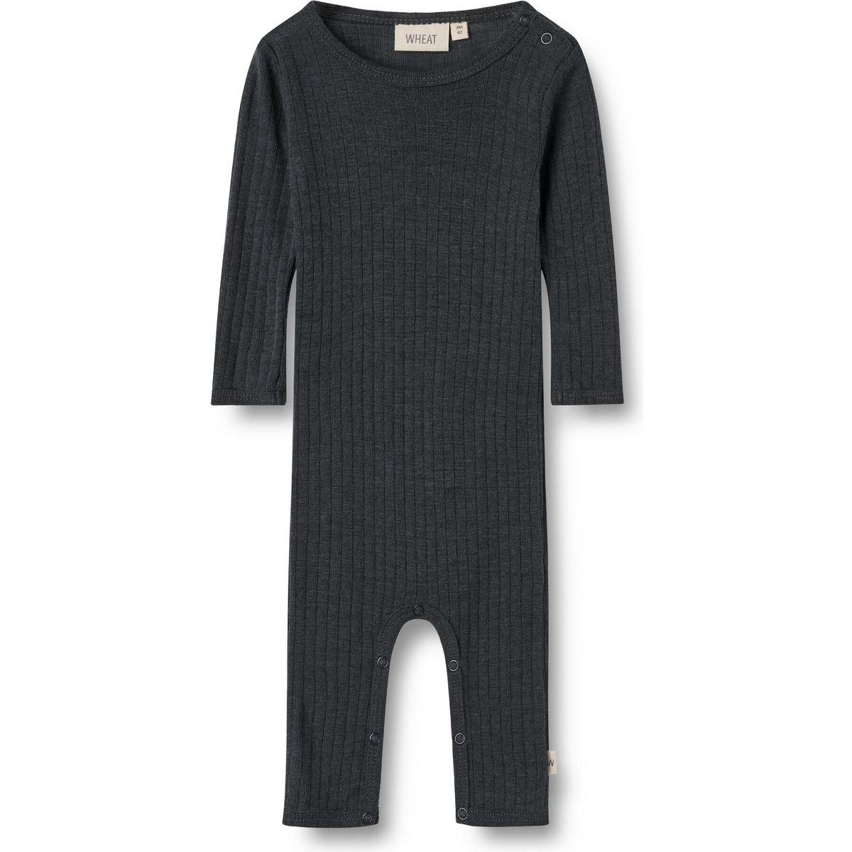 Wheat Wool Silk Jumpsuit Frankie navy (1432) 62 9304k-781-1432-62/3m
