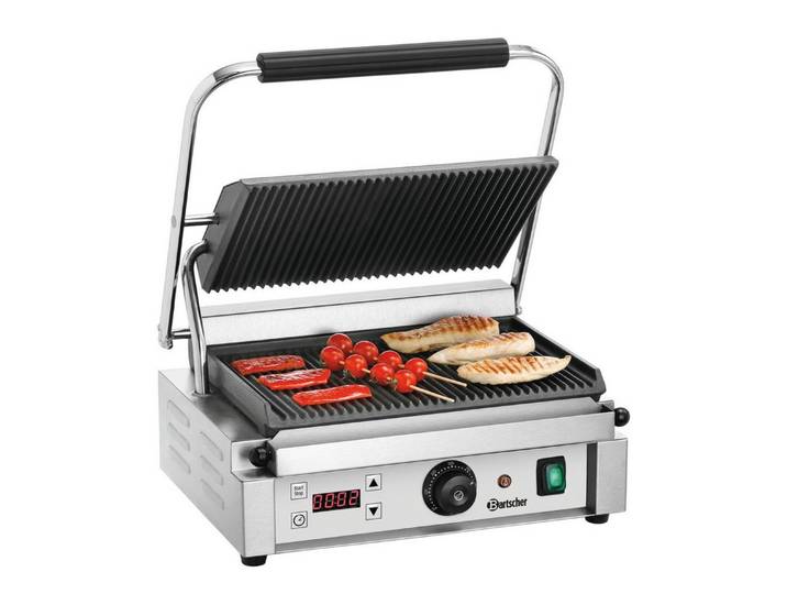 Bartscher Kontaktgrill Kontaktgrill Panini 1RDIG Digital-Anzeige, 6 Programme, A150684