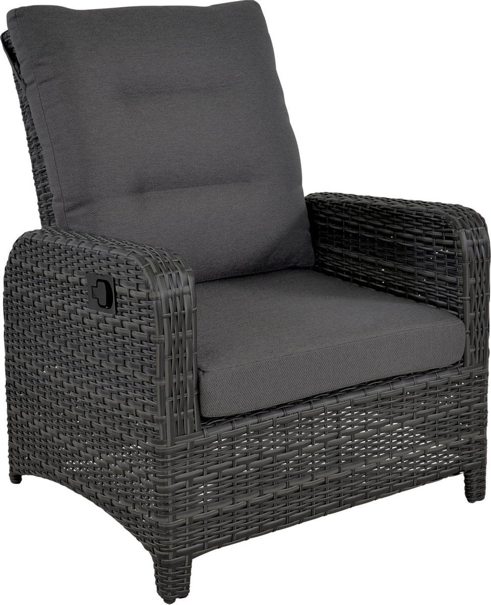 Les Loungestoel Soho Forte antraciet