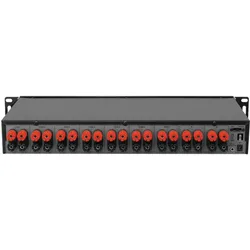 Omnitronic LUB27 Lautsprecherumschaltbox, Lautsprecher Bauteile, Schwarz