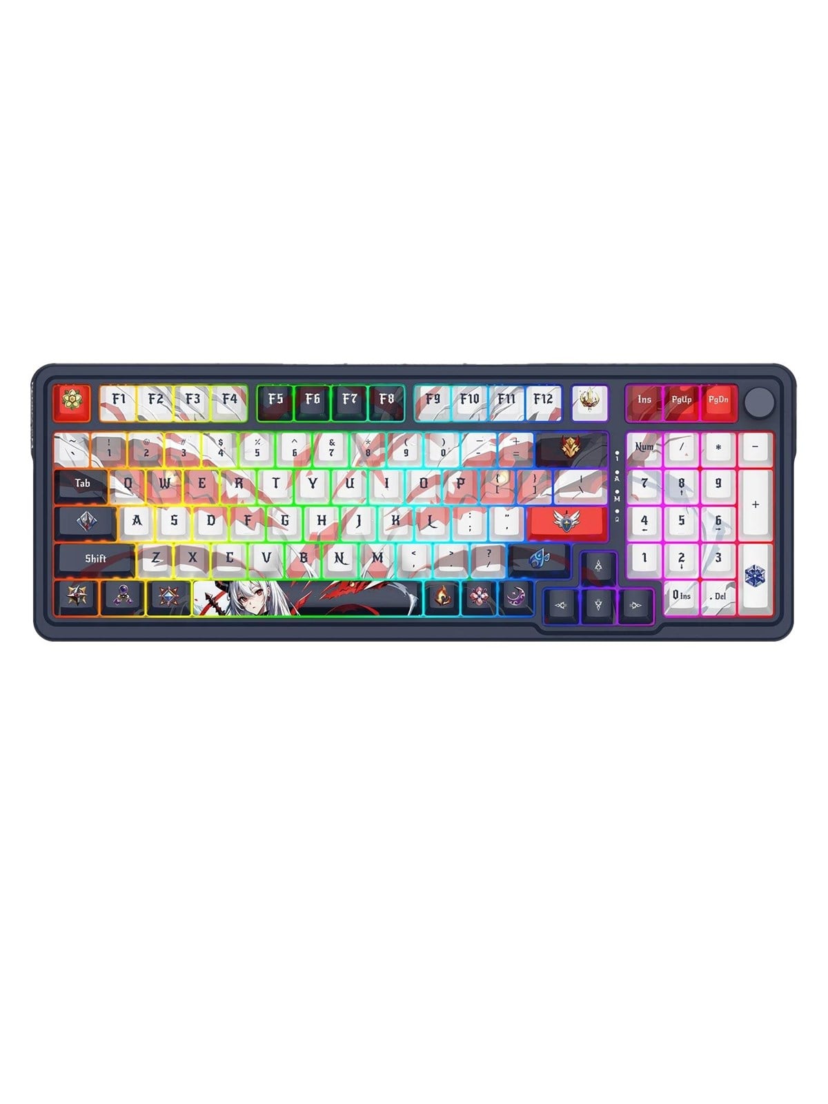 REDRAGON K686AK-RGB-PRO EISA keyboard - Gaming Tastatur - 96% - Englisch (US) - Schwarz
