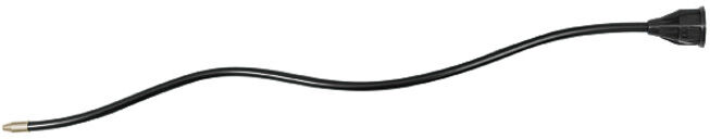 Riegler Flexible tube de rallonge, avec buse standard, 400 mm flexible (37.400)