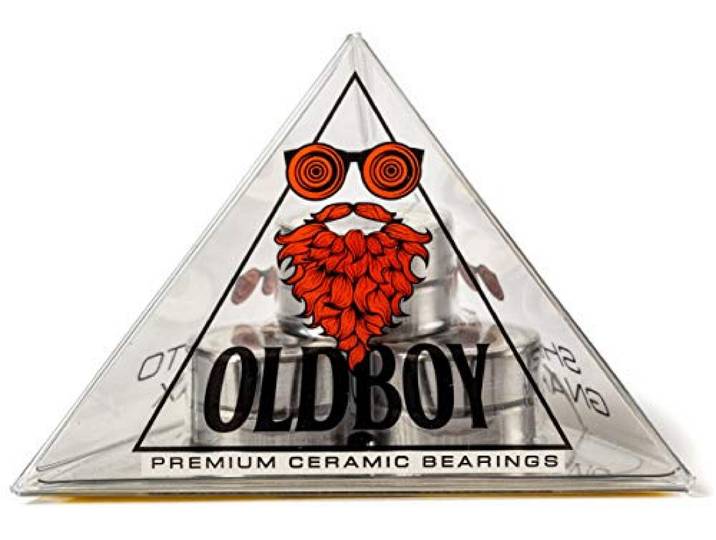 Oldboy Premium Ceramic - Keramik-Kugellager für Longboard & Skateboard - unzerstörbar - schnelleres & geschmeidigeres Fahren