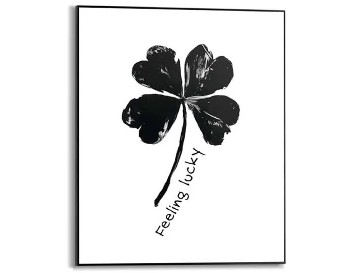 REINDERS Gerahmtes Bild, Feeling Lucky, Küche, MDF, 50 x 40