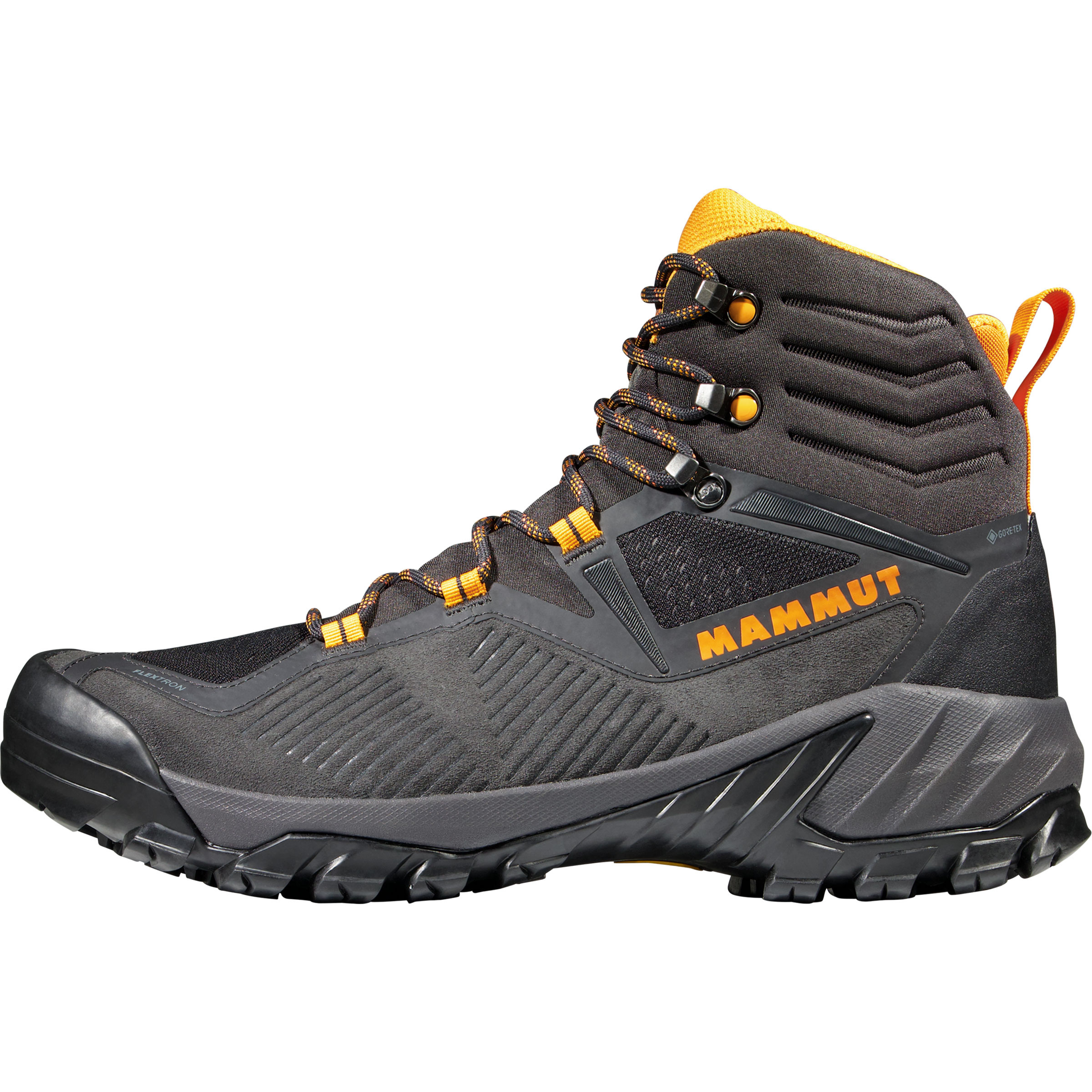 Mammut Sapuen High GTX Herren Wanderschuhe schwarz Größe 40 Camping Wasserdicht