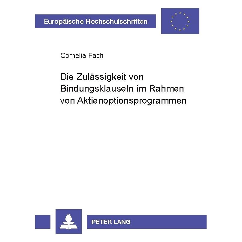 Umbreit Fach:Die Zulässigkeit von Bindungsklaus (Deutsch, Softcover, Cornelia Fach) (64884502)