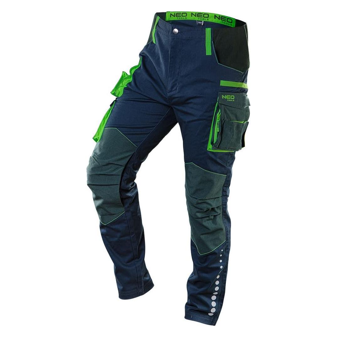 Topex Premium Arbeitshose mit reflektierenden Elementen, Cordura Verstärkung XXXL (3XL) (TOP-81-226-XXXL)