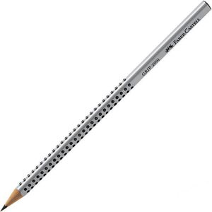 Faber-Castell Bleistift Grip 2001, Härte 2B, mit Grip-Zone
