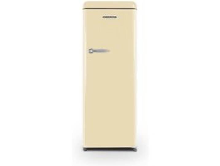 Schneider SCCL222V-CRE - Réfrigérateur une porte 229L Vintage Crème