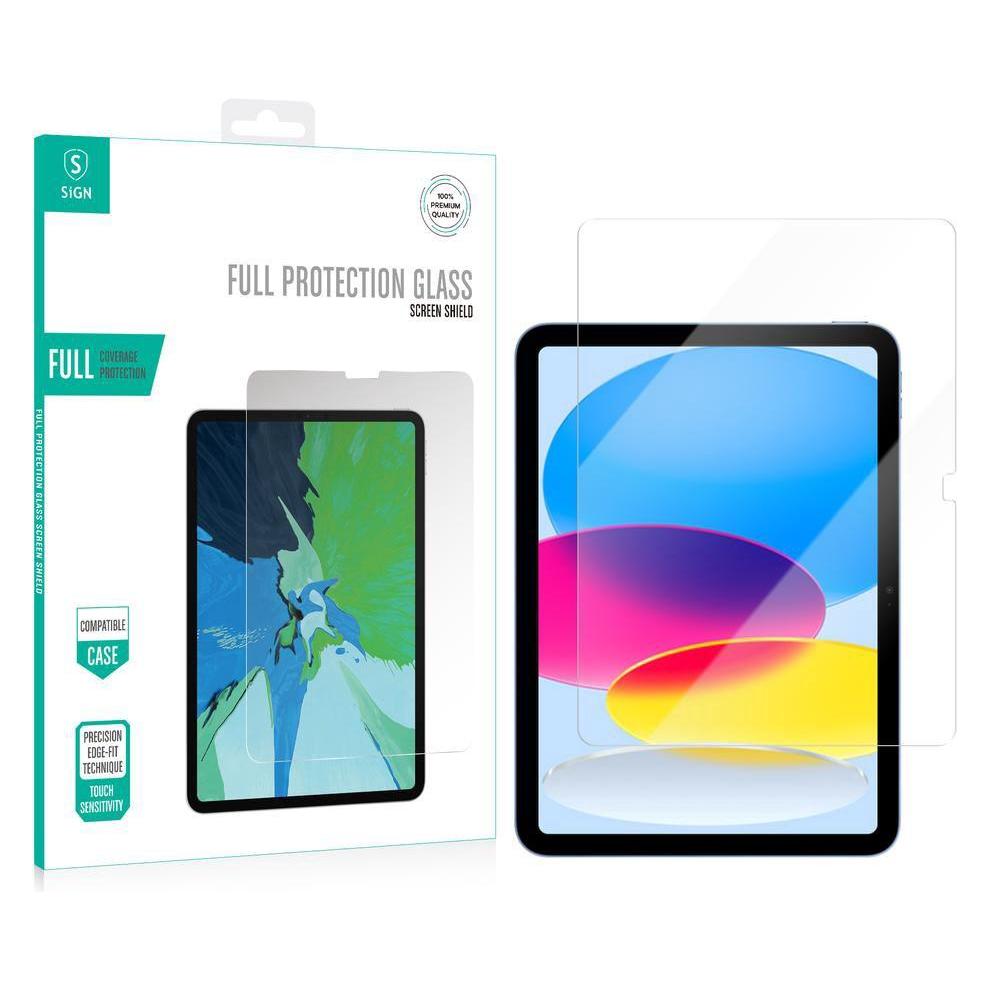 SIGN Full Cover Tempered Glass Screen Protector for iPad 10.9 2022 (Apple iPad Pro 11 2025) (SN-CGIPAD2022)